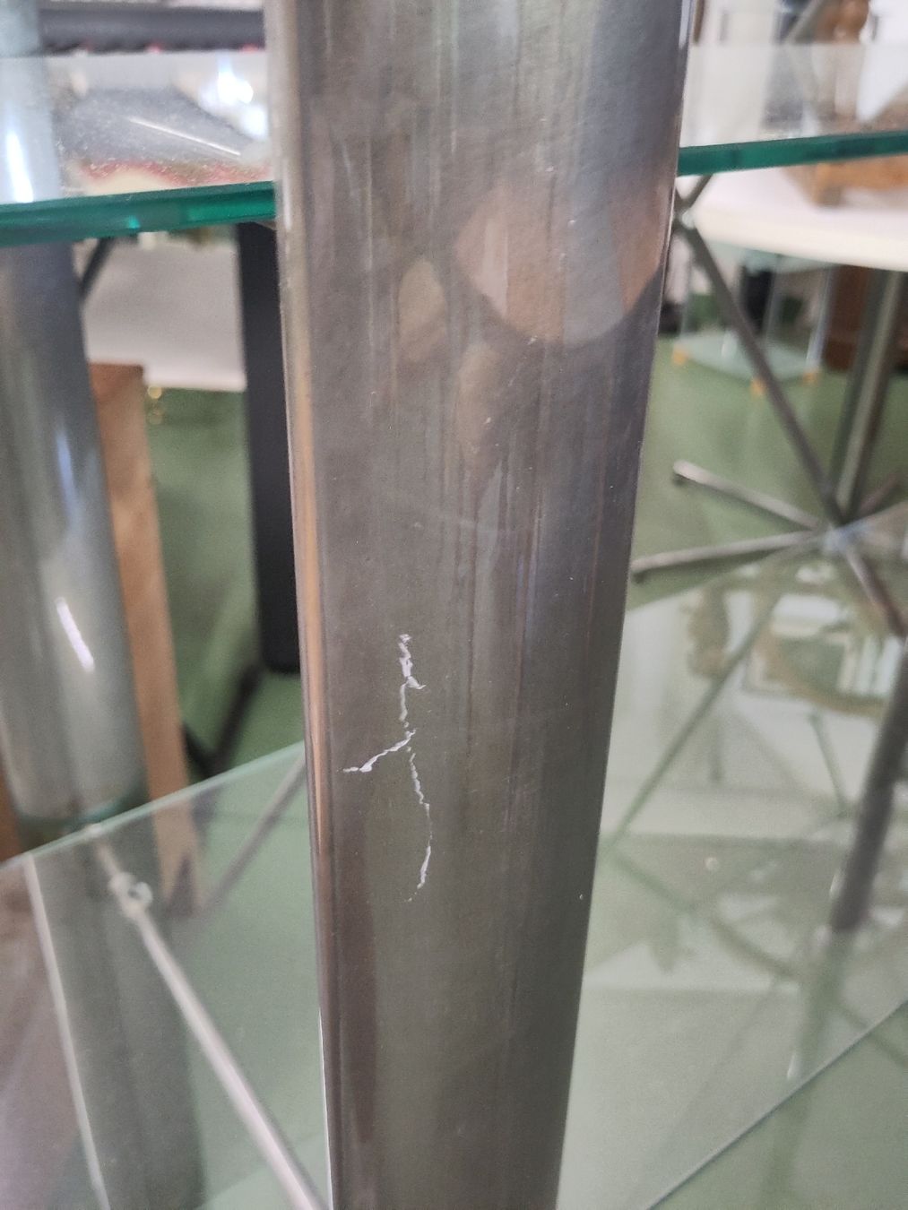 Étagères: Metallregal mit Glasplatten – D'occasion à Pratteln par Cartonsducoeur_bl 3