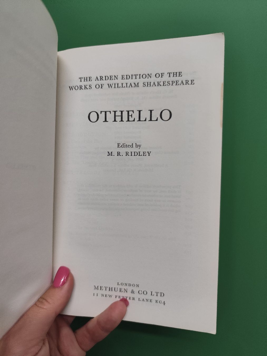 Libri: Othello Arden Shakespeare William Shakespeare  – Usato da Mägenwil venduto da VintageGirly 7