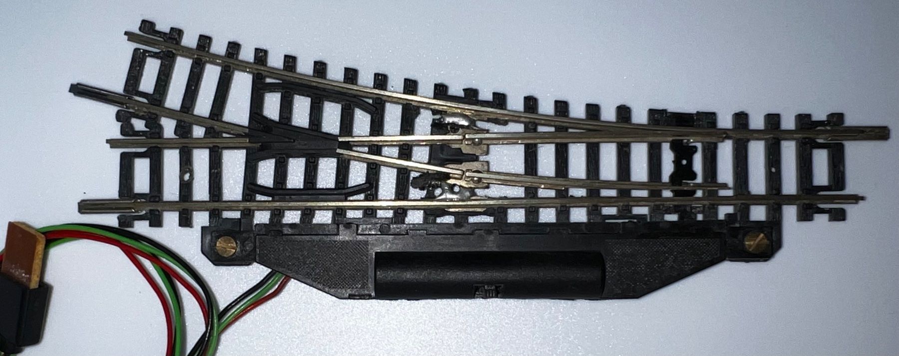 Roco Modellini di ferrovie: Roco Elektro-Weiche (22263) Rechts – Usato da Basel venduto da jonnyhaas 1