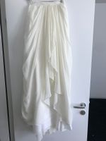 Brautkleid Rock 100% Seide Oberteil Spitze 34 XS