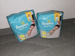 Windeln Pampers Baby-Dry, Grösse 1 New Born 2-5 KG