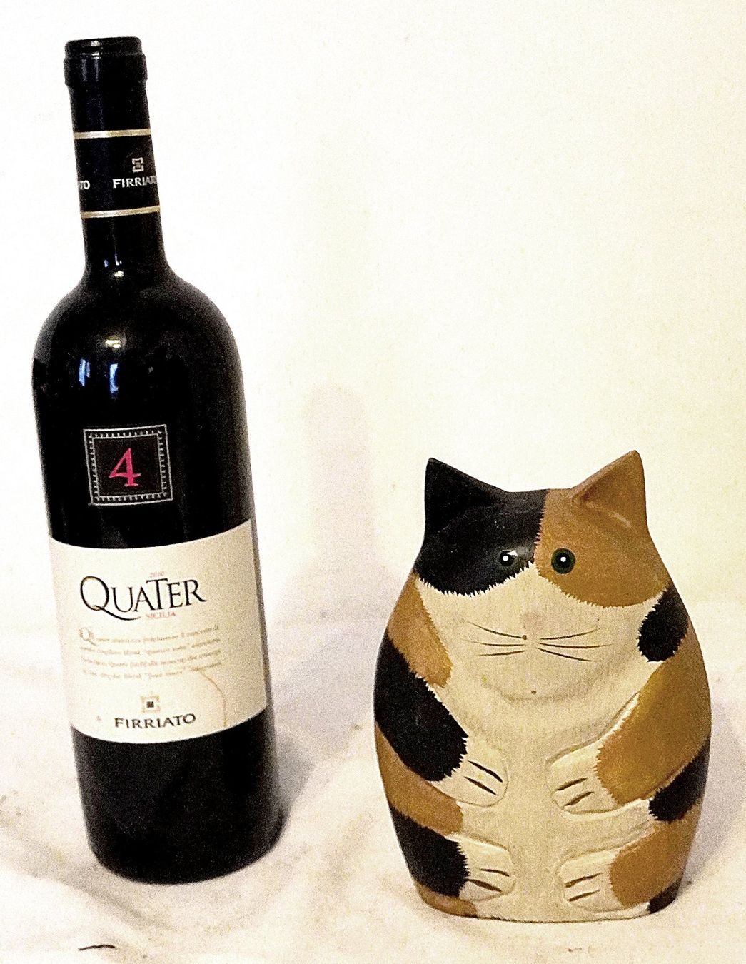 Figuren: James Haddon Künstler Katze Holz. – Gebraucht aus Baar von 2cvbaar