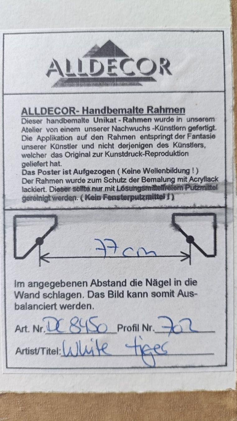 Foto & Immagini: Rolf Knie Bild "White tiger" – Usato da Hinwil venduto da Anlija 4