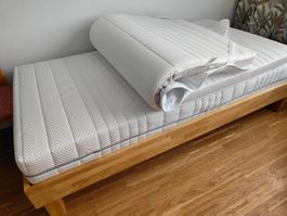 90x200. Taschentonnenmatratze ca 3 - 4 Mte gebr.