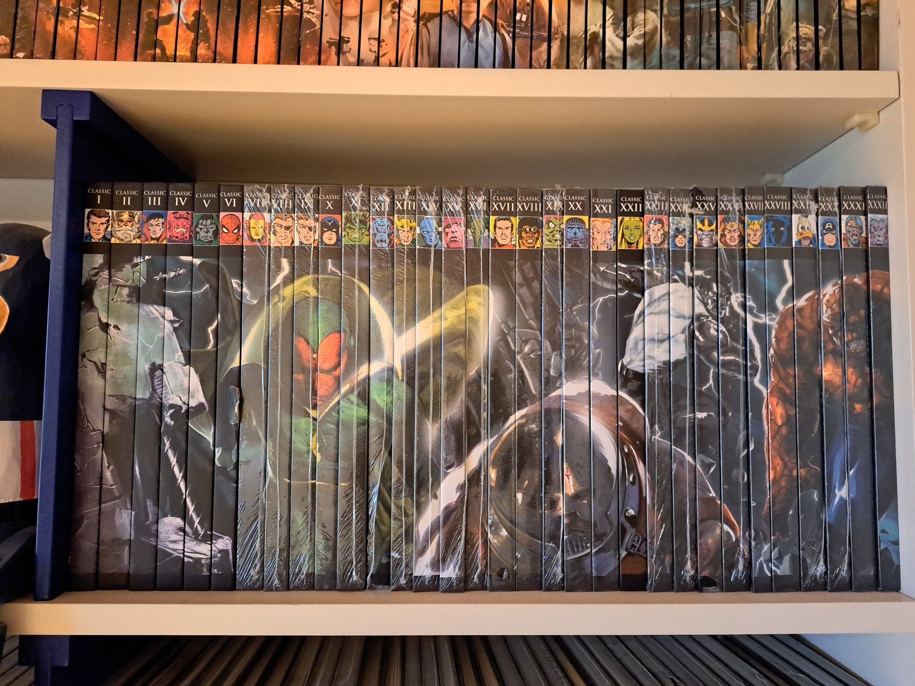Comics: Offizielle Marvel Comic Sammlung, Buch 1-160 + Classics I-XL – Gebraucht aus Gersau von Kearnbaggenstos 1