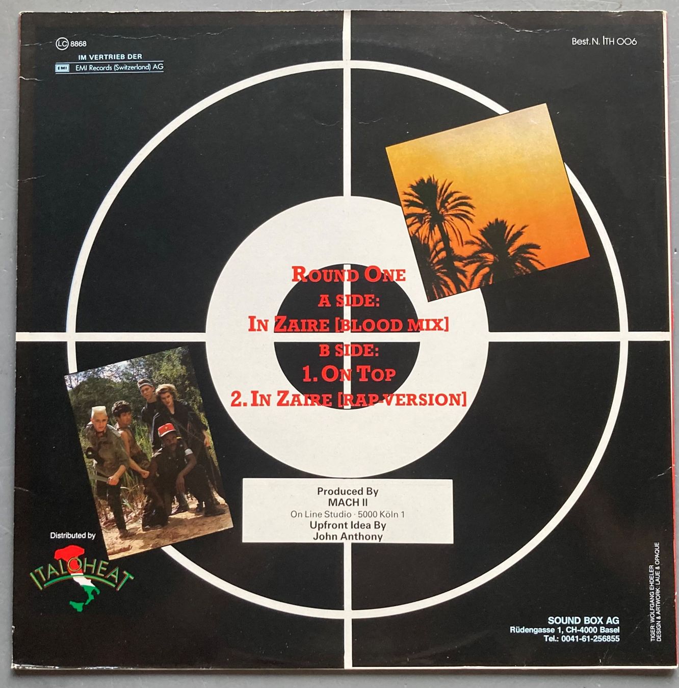 Schallplatten: ROUND ONE - IN ZAIRE – Gebraucht aus Poliez-Pittet von Newtown-Records 1