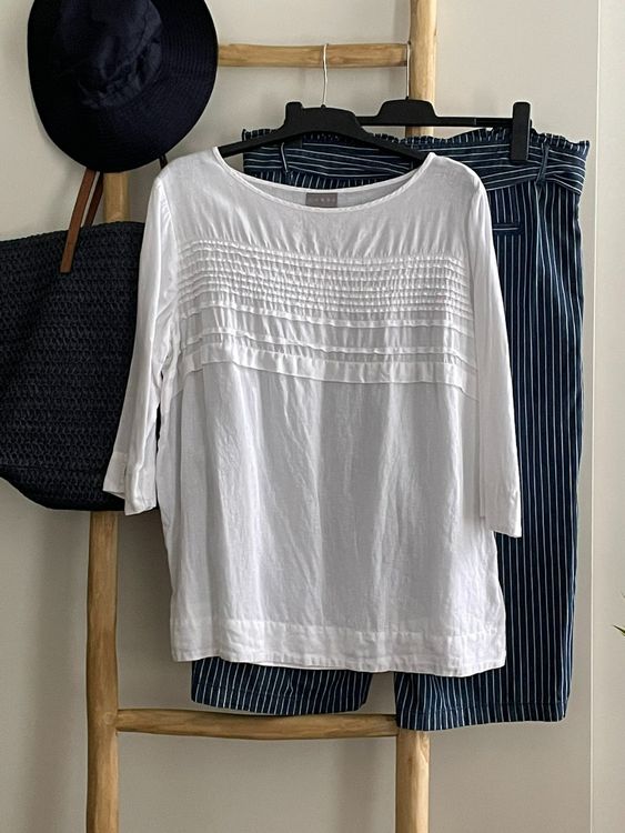 Tunique Femme Confort BP - Blanc 50%Coton/50%Polyester