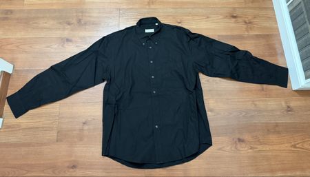 Yves Gerard Herrenhemd Schwarz Langarm Gr.41