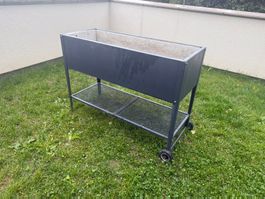 Hochbeet Metall 100×38×70cm
