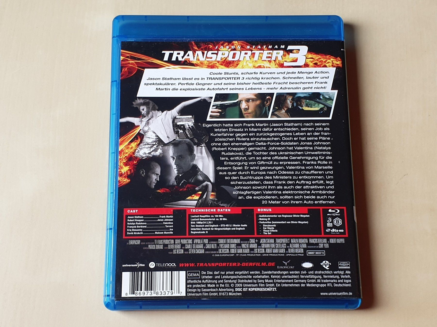 Alle DVDs: Transporter 3 – Gebraucht aus Stansstad von collectorsshop 1