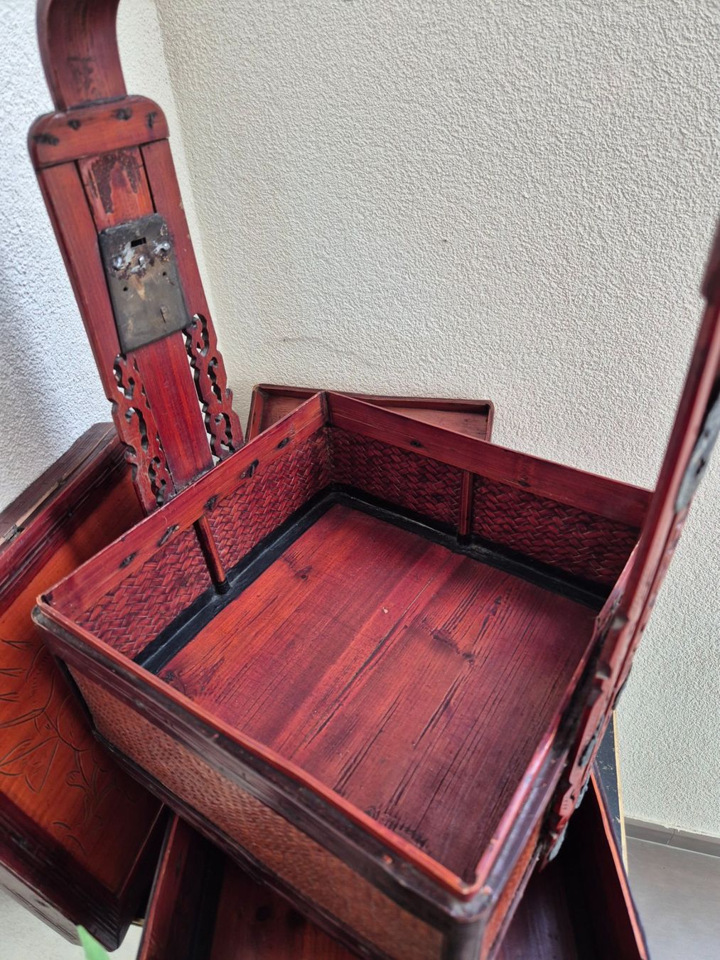 Barattoli: Panier Boîte à repas chinoise ancienne – Usato da Fully venduto da tameab 3
