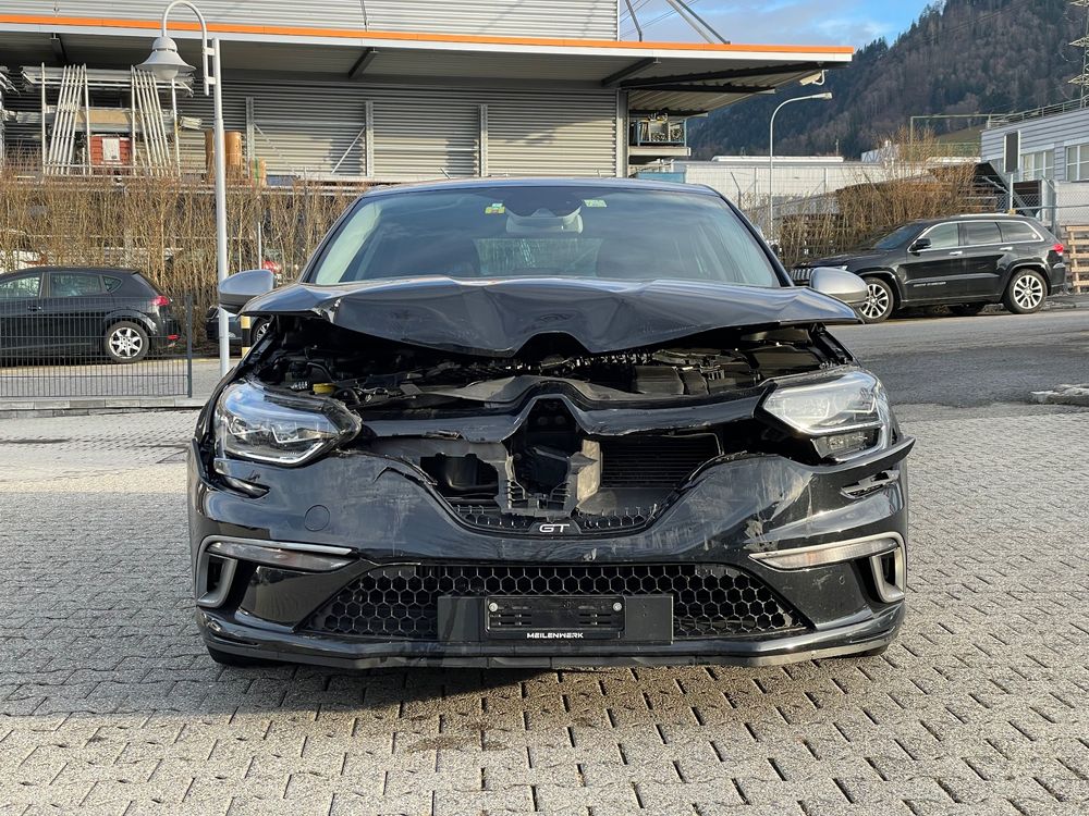 Renault Megane GT 1.6 PS 205 KM 88 052 JG 2016 Unfall vorne