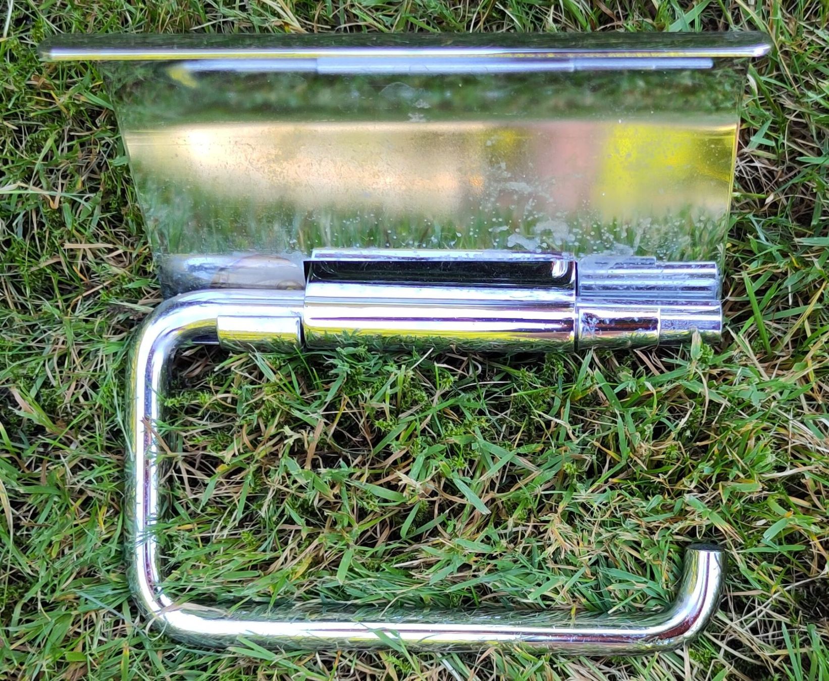 WC: WC Rollenhalter Verchromt Metall massiv – Usato da Birmensdorf ZH venduto da Gregc 1