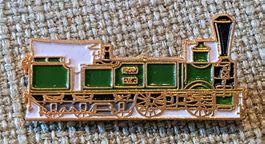 H438 - Pin Dampflokomotive Zug Train Bahn