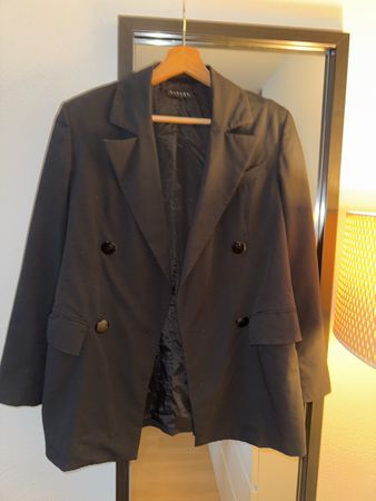 Sisley black oversized blazer
