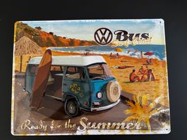 Blechschild VW Bully