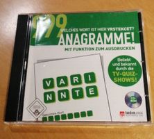 999 Anagramme! PC CD-ROM Spiel, Gehirnjogging Spass