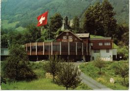AK BURG HOTEL ATTINGHAUSEN URI 1977