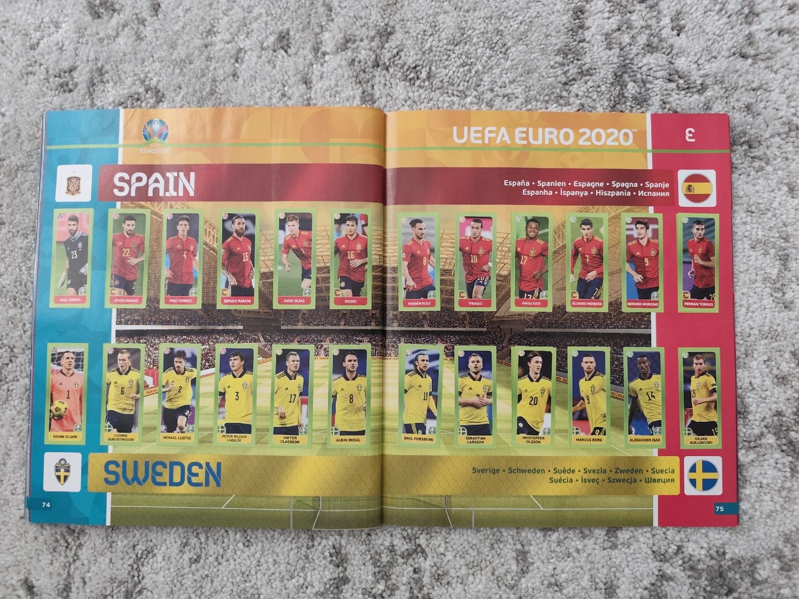 Panini Album: Panini EM 2020 komplett – Usato da Kreuzlingen venduto da m0ritz.sch 2