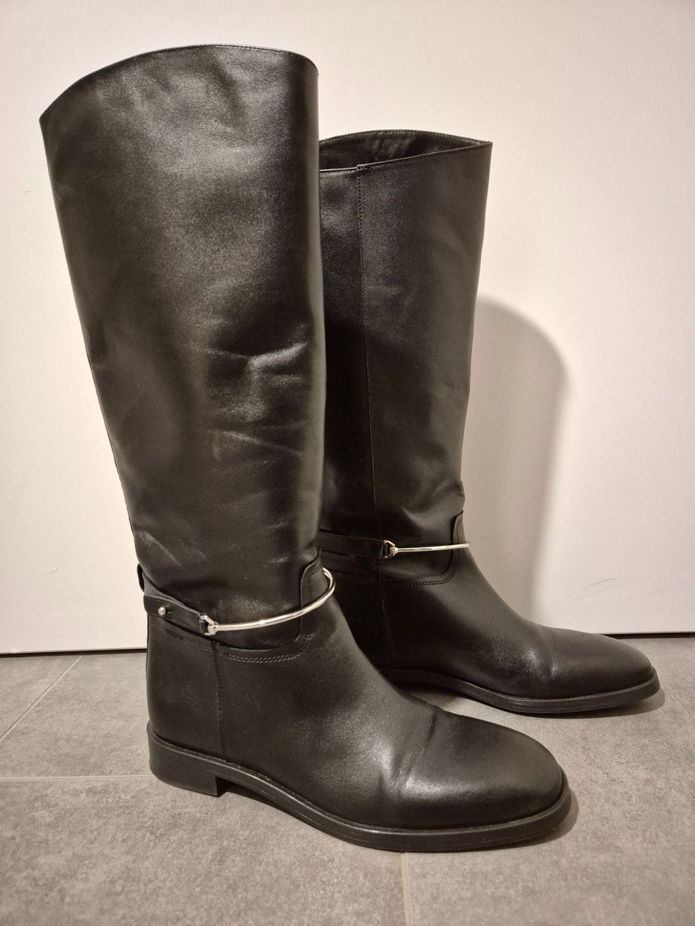Massimo Dutti Scarpe da donna: Massimo Dutti Stiefel Leder schwarz Gr. 40 – Nuovo (secondo la descrizione) da Bern venduto da dia_yv66 1
