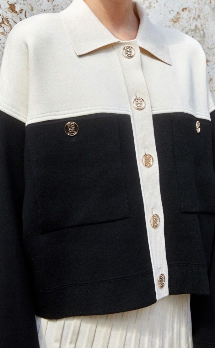 Sandro Jacken: Sandro Baumwollstrickjacke 58 cm lang – Gebraucht aus Zürich von LuxuryJewellery 8