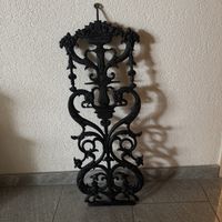 Sehr alte Gusseisen Wanddekoration - Handarbeit