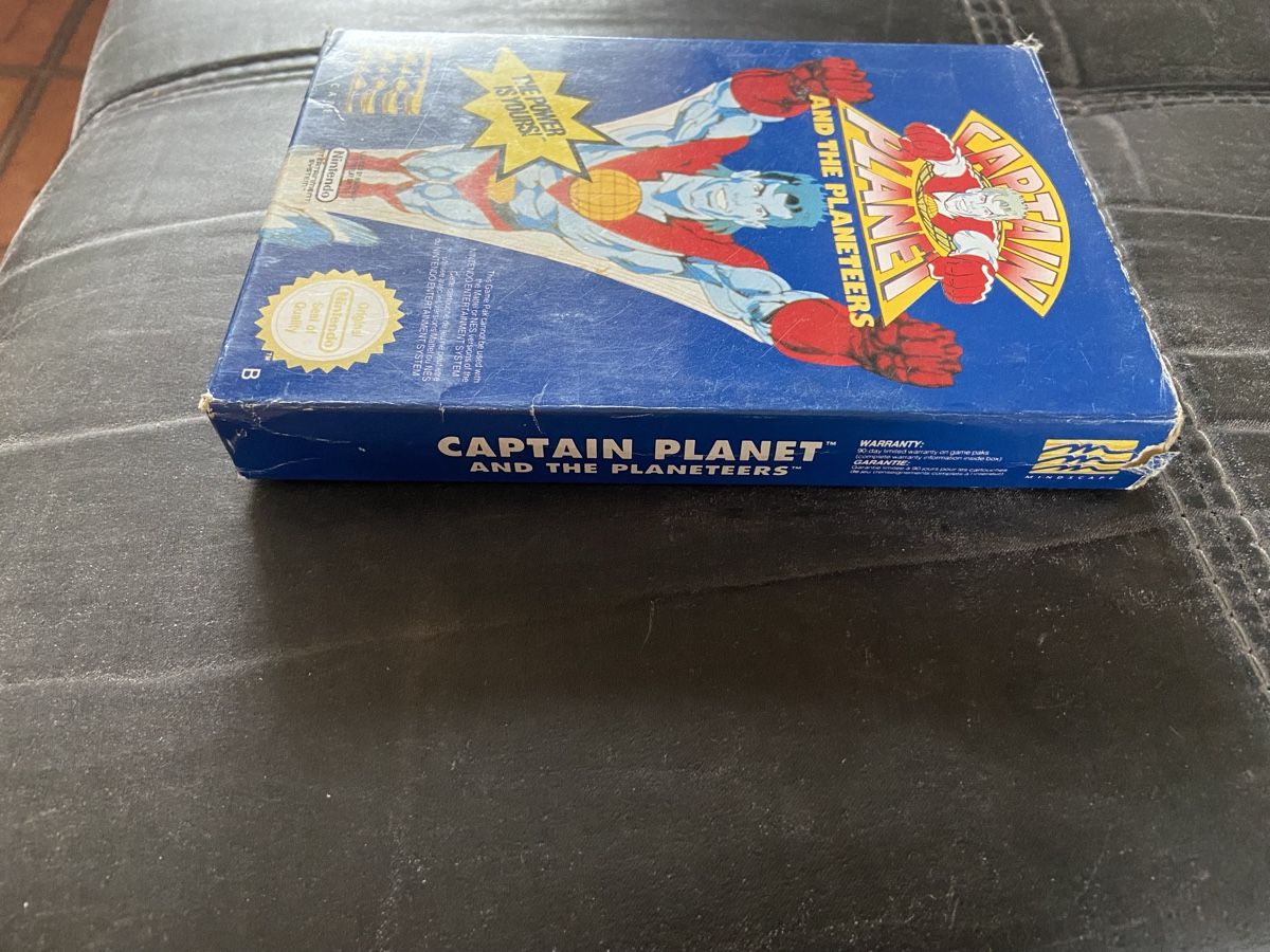 Nintendo Giochi: Captain Planet & The Planeteers boite complet Nes – Usato da Lausanne venduto da sauvezretrogames 3