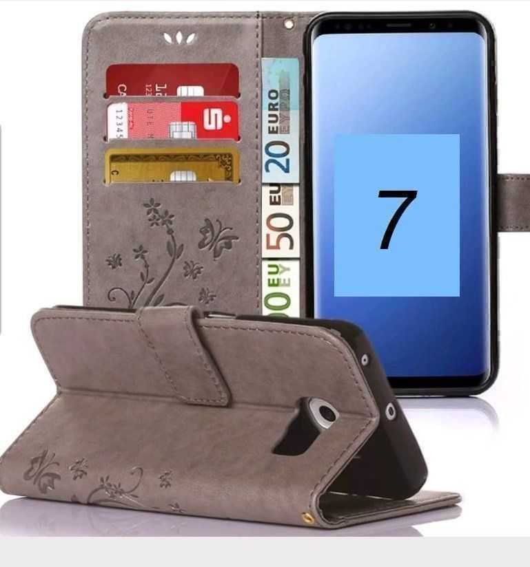 Cover & Protezioni schermo: Samsung Galaxy S7  Cover Hülle Etui – Nuovo e nell'imballaggio originale da WOLLERAU venduto da bestcorner 3