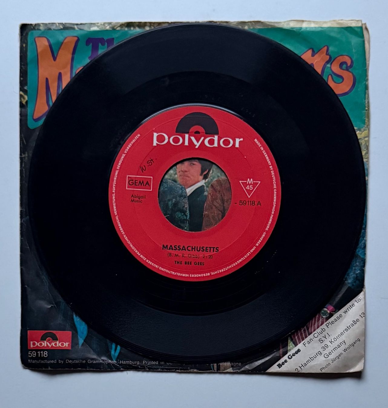 Schallplatten: Bee Gees / Massachusetts (45er Single) – Gebraucht aus Näfels von rottabi 1