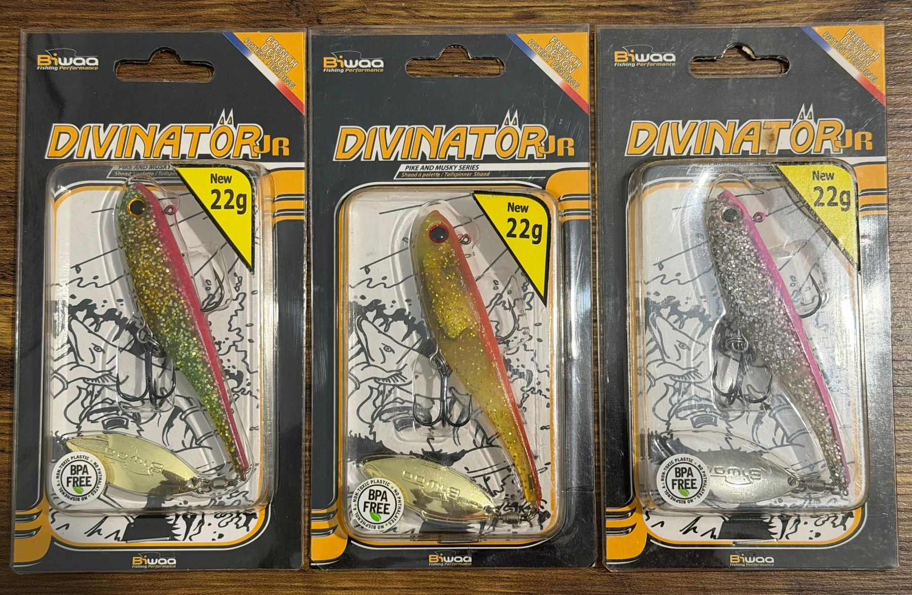 Esche: BIWAA Divinatör Junior Set 5 - 22 gr – Nuovo e nell'imballaggio originale da Widnau venduto da Fishingtackle_Oggy