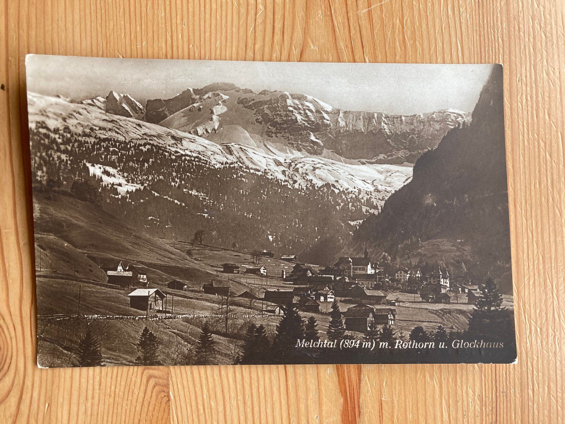 Cartoline postali: Melchtal mit Rothorn und Glockhaus - AK – Nuovo (secondo la descrizione) da Oberuzwil venduto da Henri09