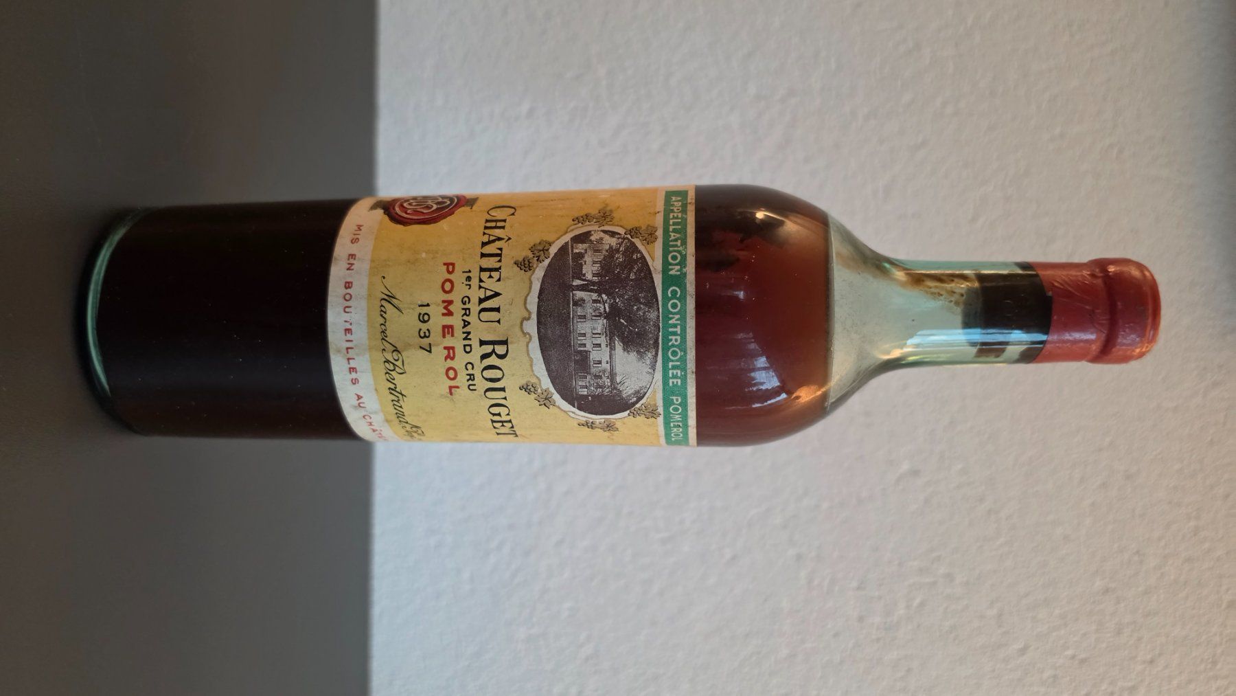 Vino: 1937 Chateau Rouget, Pomerol – Usato da Eschenbach LU venduto da WeinPalmer 2