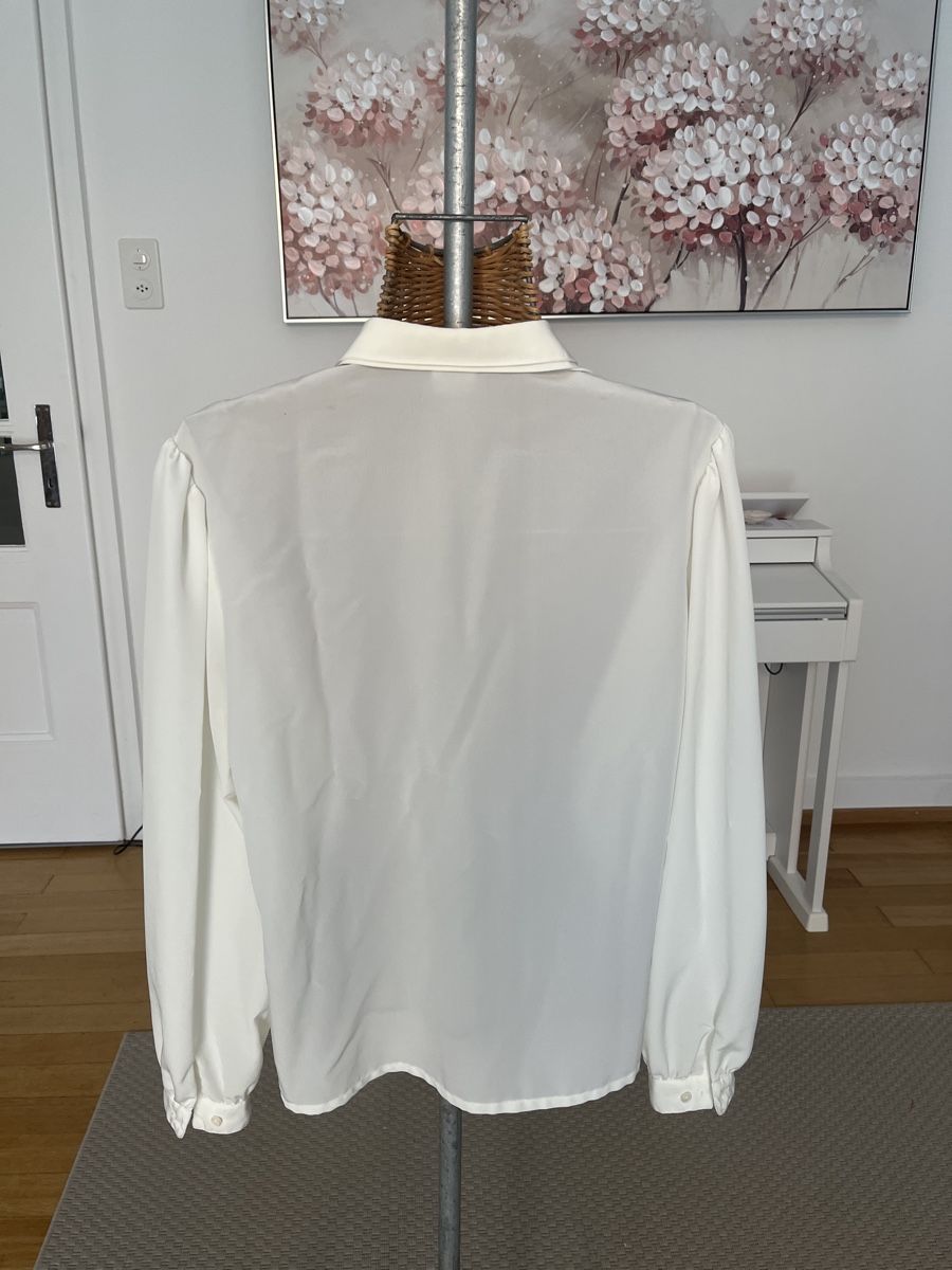 Camicette: Elegante Bluse, Creme, 42 – Usato da Solothurn venduto da Bobesch08 3