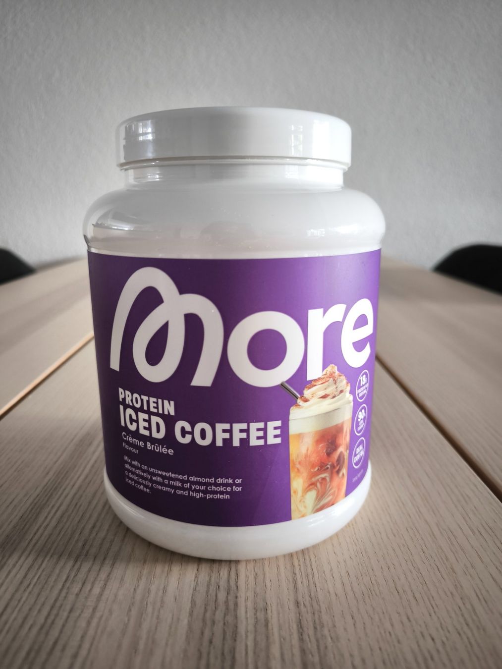 More Nutrition Cibi & Specialità: More Protein Iced Coffee Crème Brûlée – Usato da Fahrwangen venduto da lea_bgp9