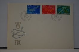 Fürstentum Liechtenstein FDC FL 20.04.1969 Vaduz