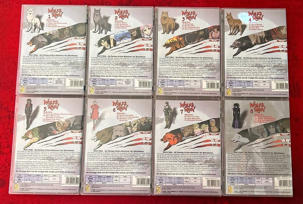 Tutti i DVDs: Wolf's Rain Anime – Usato da Giswil venduto da Coloss91 1
