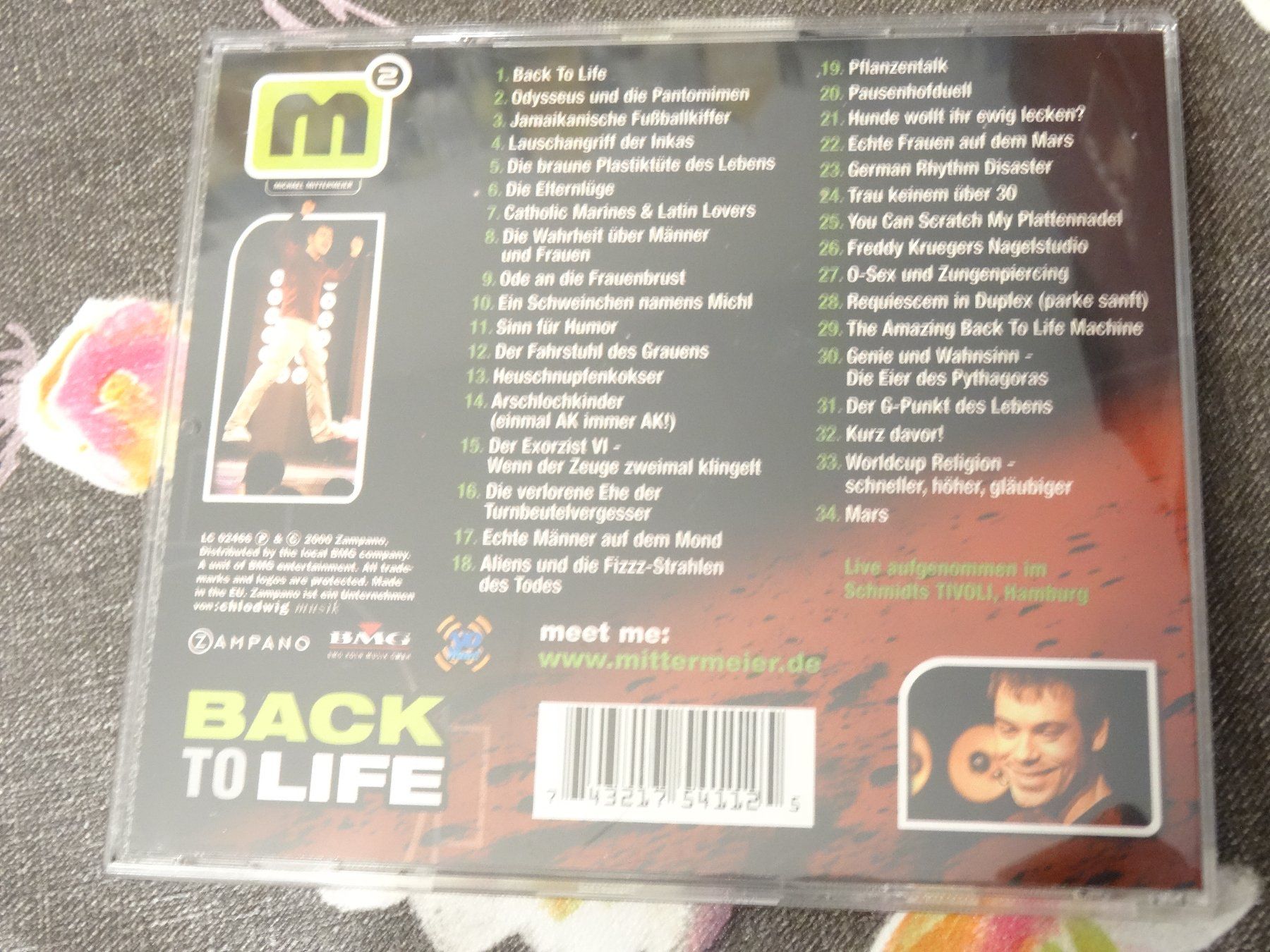 CD: Michael Mittermeier - Back to Life CD – Usato da Olten venduto da Disc-Ausverkauf 1