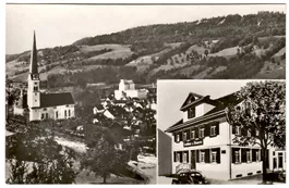 Zweibildkarte Malters / Gasthaus zur Brauerei