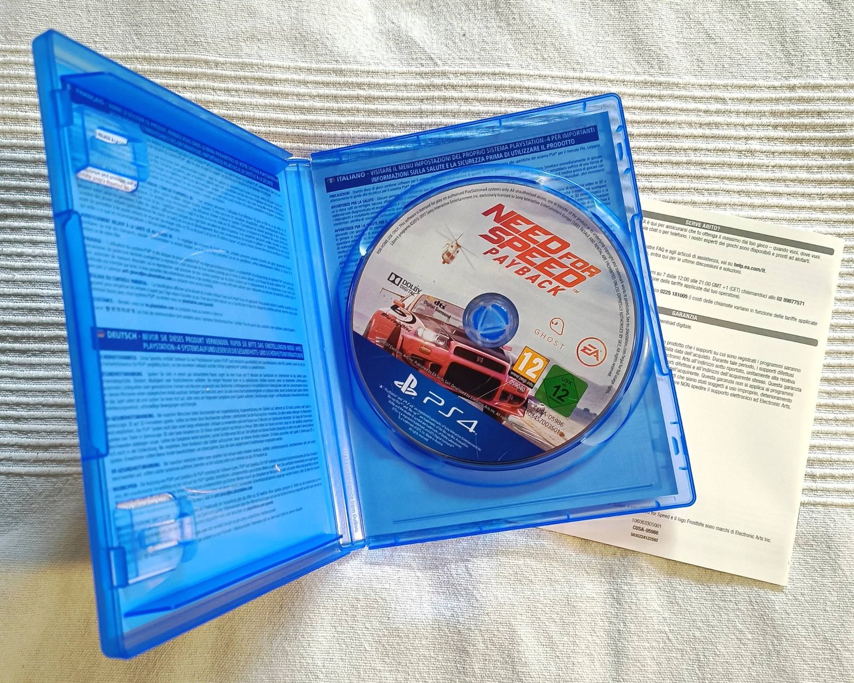 Sony Spiele: Playstation Game Need for Speed Payback - PS4/PS5 Game – Gebraucht aus Neuenkirch von Tom_Berge 1