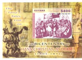 Block "Märchen von Andersen". Guyana
