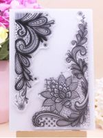 Silikonstempel Nr.651, Blumen-Muster