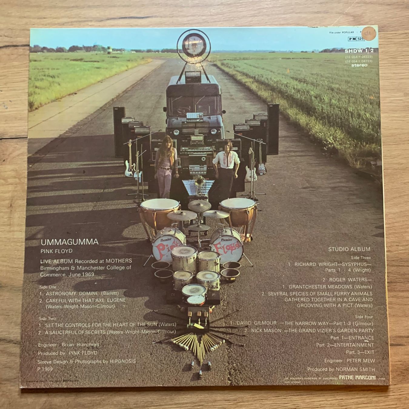 Dischi in vinile: PINK FLOYD - UMMAGUMMA...RE FR 1972...VG+/VG+ – Usato da Gals venduto da Diskopatshop 1