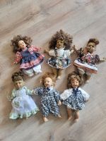 Puppenkollektion, 6 Stk, Sammlerstücke, Top Zustand