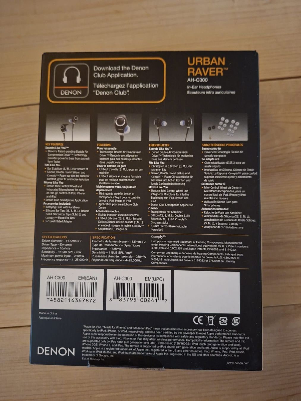 Denon Kopfhörer: Denon Urban Ravers Kopfhörer – Neu und originalverpackt aus Emmenmatt von BitHeater 1