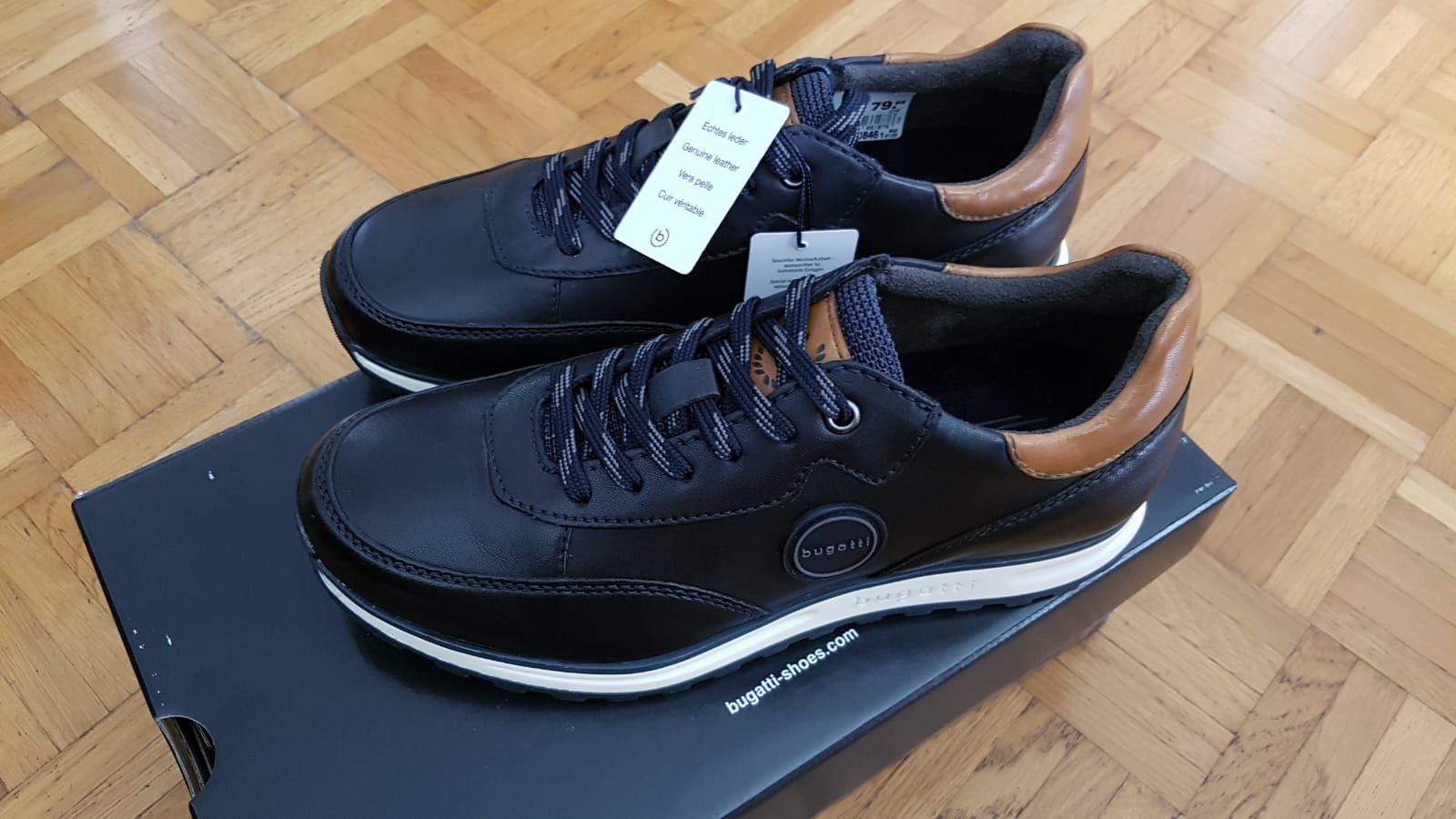 Bugatti Scarpe da uomo: Leder Schuhe Bugatti Gr.45 – Nuovo e nell'imballaggio originale da Zürich venduto da ata_c8nh 1