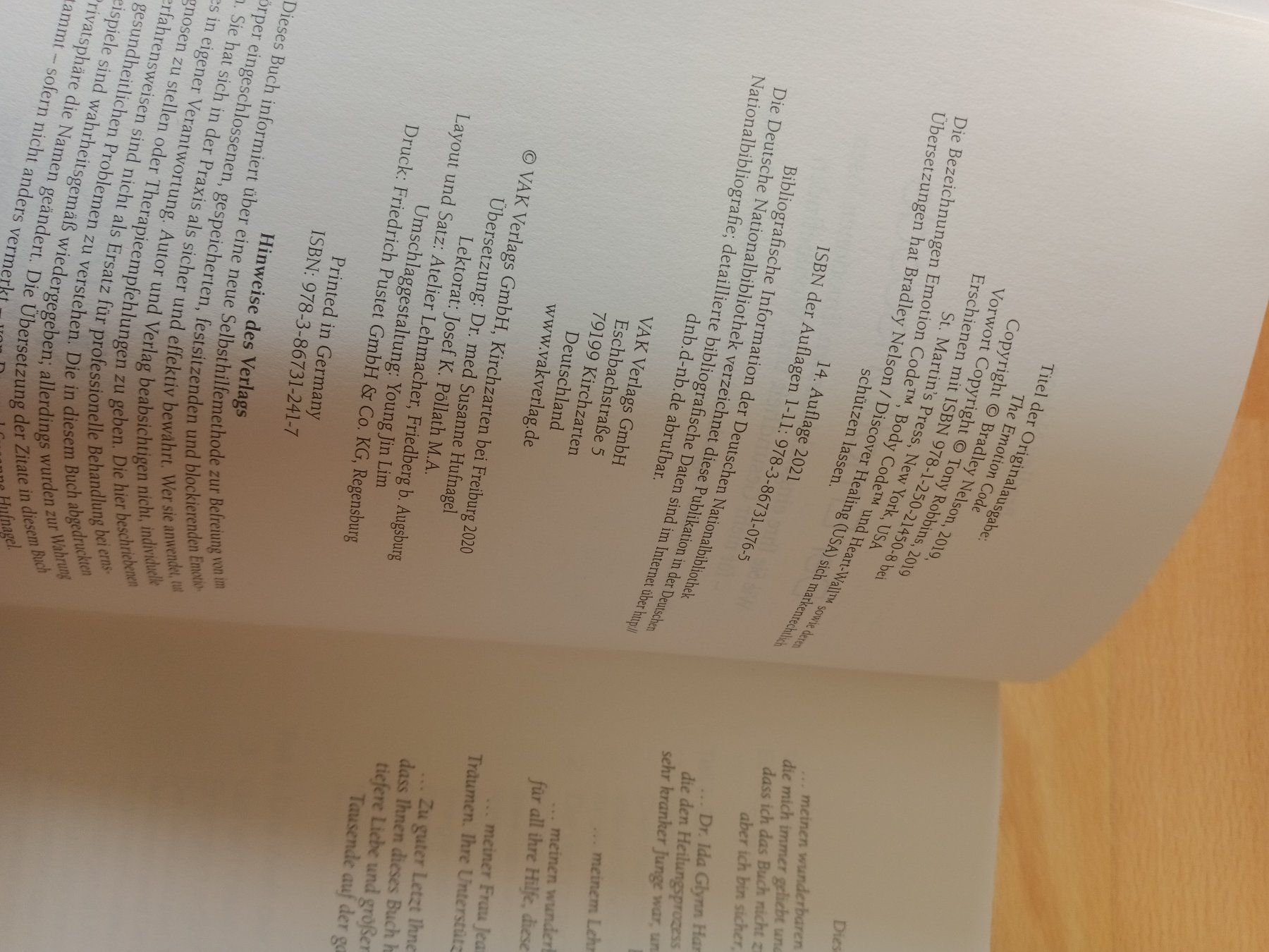 Livres: Bradley Nelson der Emotionscode Emotion Code Selbsthilfe – Neuf (Voir description) à Wangen b. Olten par EmilythestrangeX 5