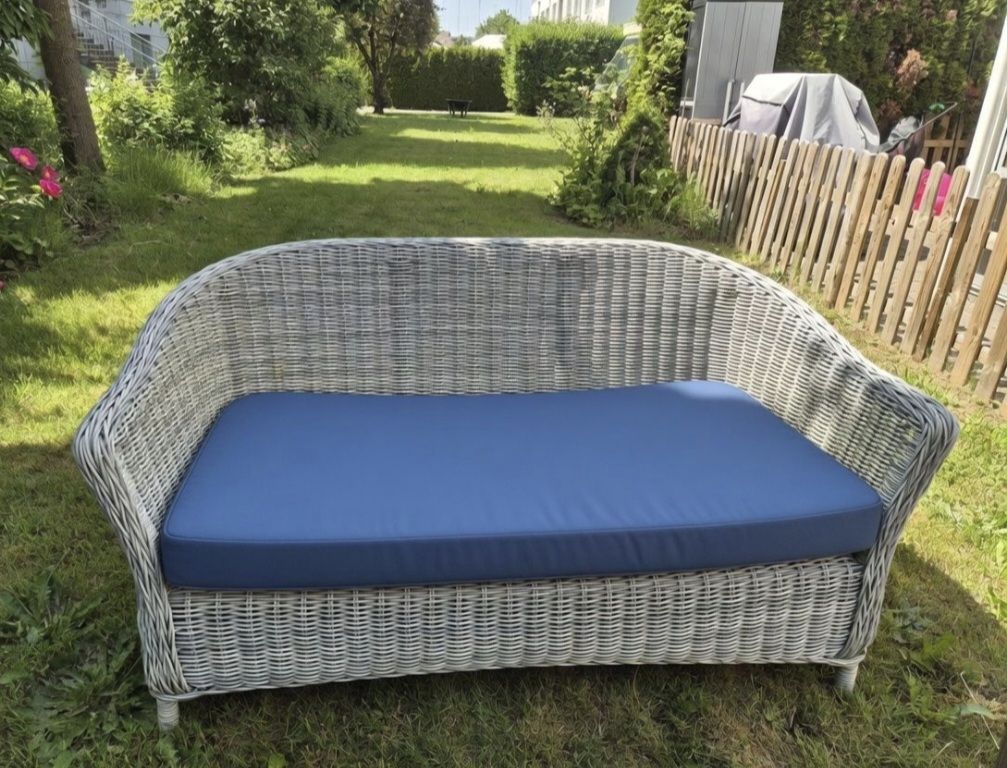 Bänke: Gartensofa Rattan – Gebraucht aus Nottwil von time17