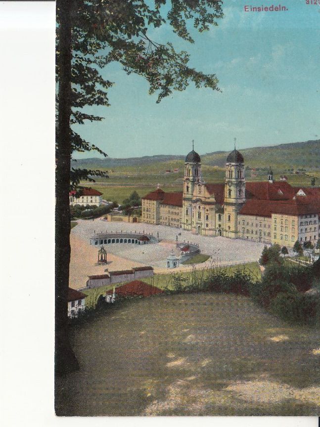 Cartoline postali: Einsiedeln 1918 – Usato da Bürglen TG venduto da StampGraf