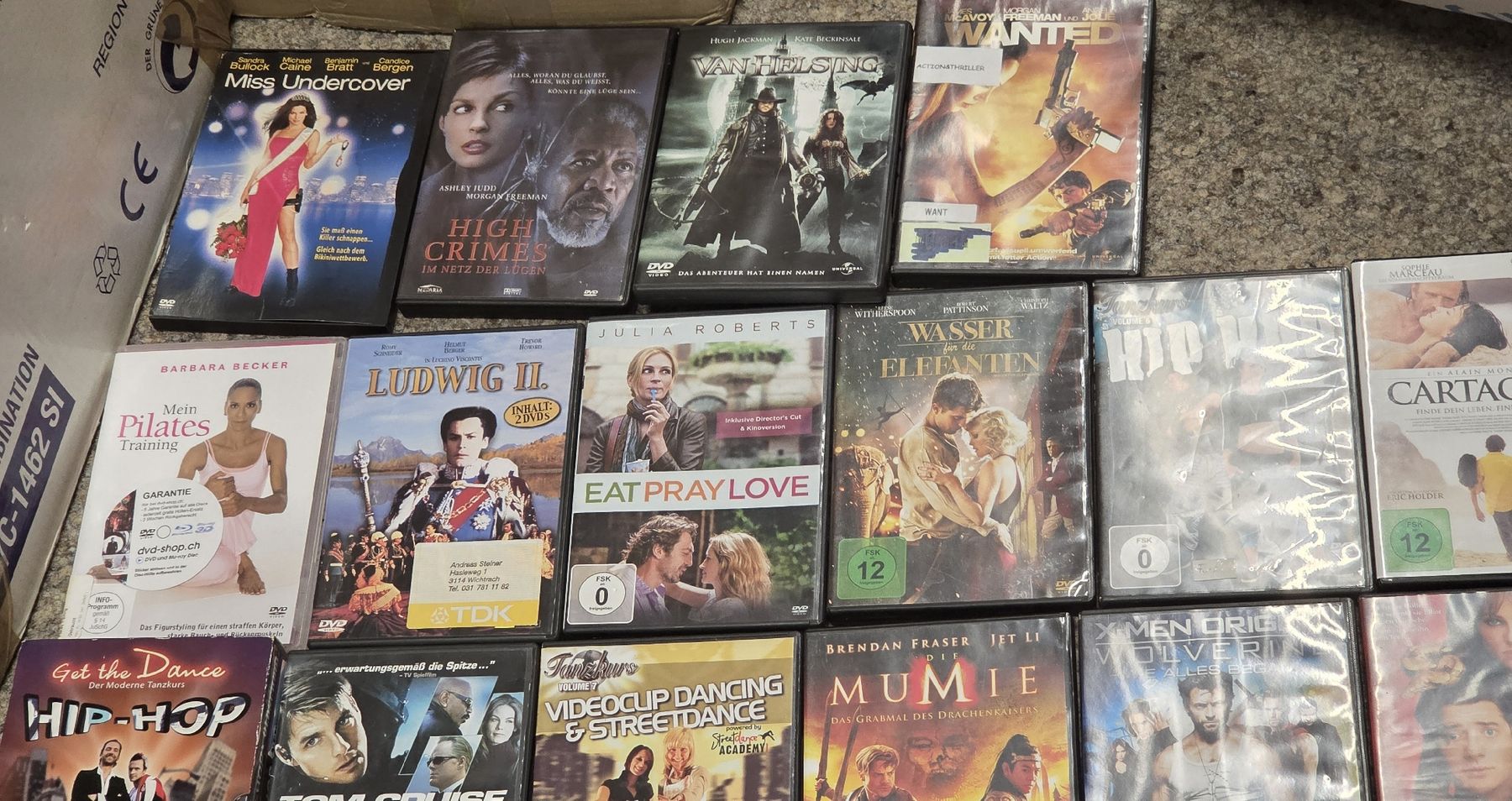Tutti i DVDs: 28 DVDs - Paket / Konvolut / lot – Usato da Reinach BL venduto da _MasterK_ 2