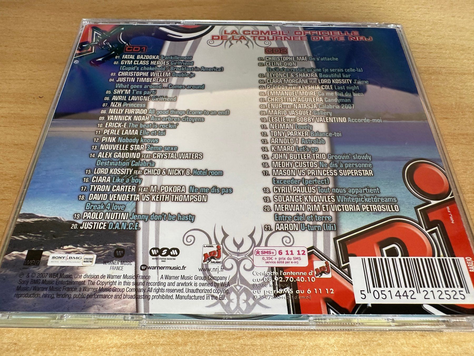 CD: Various – NRJ Summer Hits Only 2007 - 2 CD – Usato da Rikon im Tösstal venduto da Alpenmutz 1